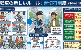 自転車のルールが変わります